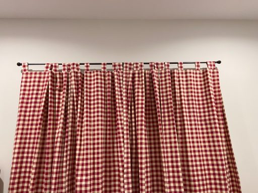 hanging curtain rod